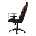 C1-K ergonomisches Sessel, rot, abnehmbare Kissen