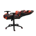 C1-K ergonomisches Sessel, rot, abnehmbare Kissen