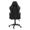 C1-K ergonomisches Sessel, rot, abnehmbare Kissen
