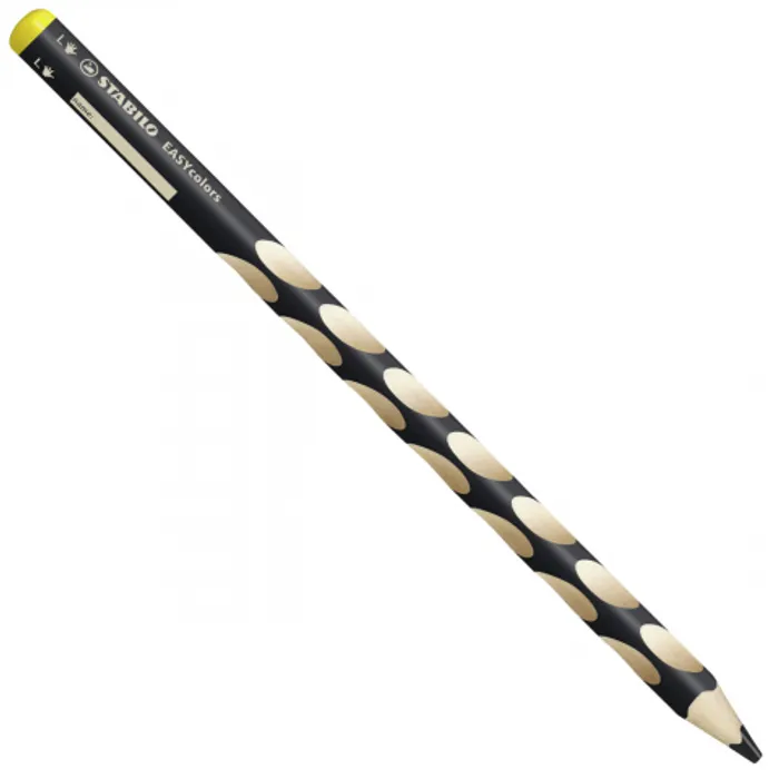 Hauptbild des Produkts Ergonomické pastelky pro leváky STABILO EASYcolors - černá [1 ks]