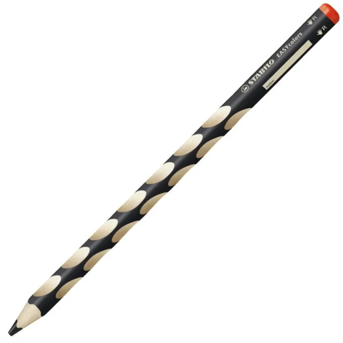 Hauptbild des Produkts Ergonomické pastelky pro praváky STABILO EASYcolors - černá [1 ks]
