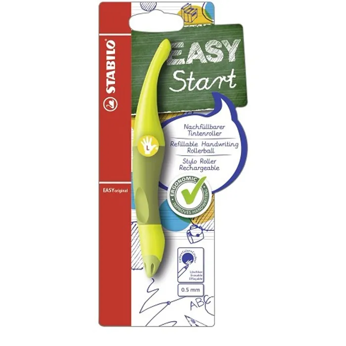 Hauptbild des Produkts Ergonomický roller pro leváky STABILO EASYoriginal limetková/zelená