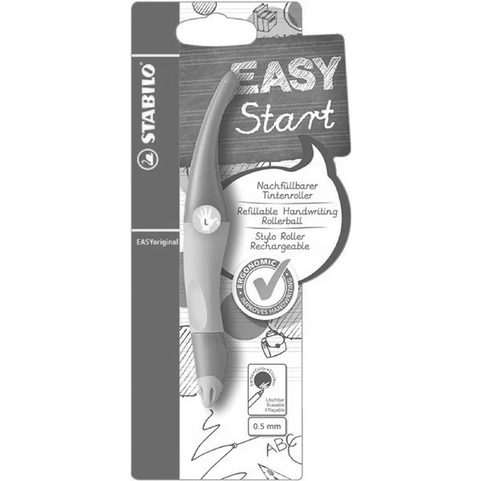 Hauptbild des Produkts Ergonomický roller pro leváky STABILO EASYoriginal světle růžová/tmavě růžová