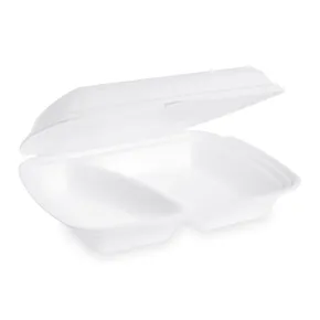 Menü-Box (XPS) 2-geteilt weiß 241 x 207 x 69 mm [125 St.]
