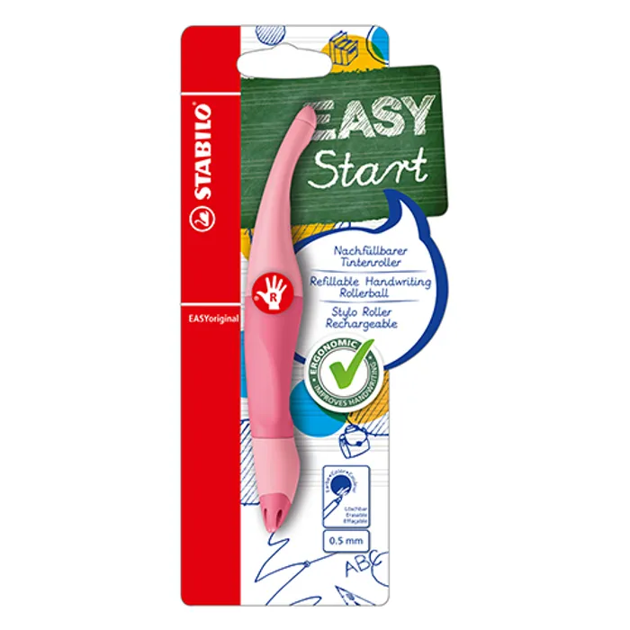 Hauptbild des Produkts Ergonomický roller pro praváky STABILO EASYoriginal Pastel pastelová růžová