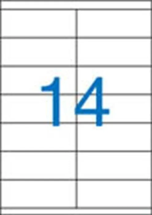 Hauptbild des Produkts Etiketa, ILC, 105x40 mm, dvouřadé, 1400 ks/bal., VICTORIA