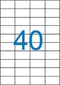 Etikett, ILC, 52,5 x 29,7 mm, vierreihig, 4000 Stück/Pack, VICTORIA