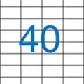 Weiteres Produktbild Etikett, ILC, 52,5 x 29,7 mm, vierreihig, 4000 Stück/Pack, VICTORIA
