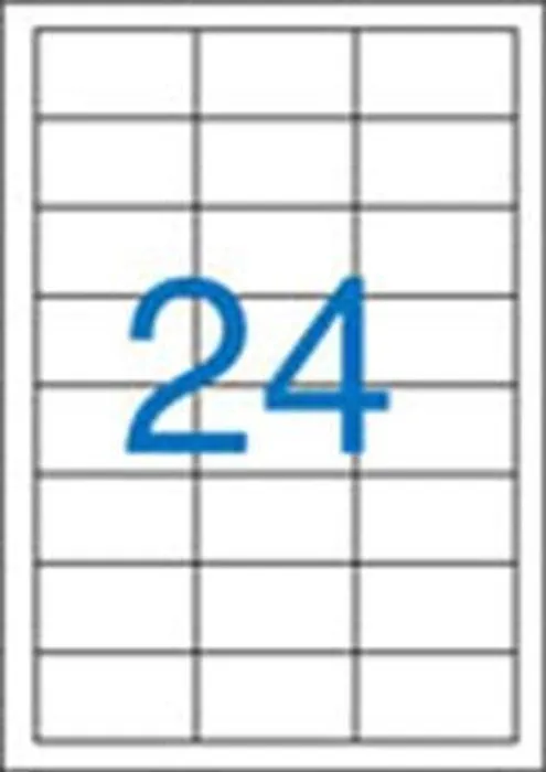 Hauptbild des Produkts Etiketa, ILC, 64,6x33,8 mm, 2400 ks/bal., VICTORIA