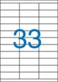 Etikett, ILC, 70x25,4 mm, dreireihig, 3300 Stück/Pack, VICTORIA
