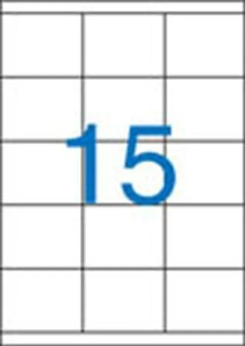 Hauptbild des Produkts Etiketa, ILC, 70x50,8 mm, třířadé, 1500 ks/bal., VICTORIA