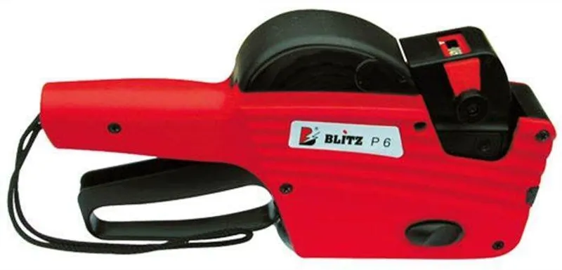 Hauptbild des Produkts Etiketovací kleště, 1 řádkové, 6 znaků, BLITZ "P6"