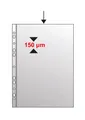 Weiteres Produktbild Eurocover A4 PP glänzend Euroscharnier, glänzend, 140mic. [100 Stück]