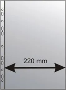 Europapack A4 U MAXI PP Eurosiegel. Grieß, 100 Mikron. 235x305mm [50 Stück]