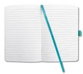 Weiteres Produktbild Exklusives Notizbuch „Jolie“, Aqua Green, liniert, 95x150 mm, 174 Blatt, SIGEL