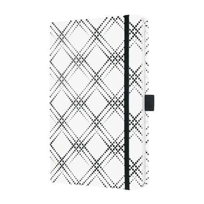 Hauptbild des Produkts Exkluzivní zápisník “Jolie”, Black Dots, linkovaný, 135x203 mm, 174 listů, SIGEL