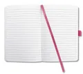 Exklusives Notizbuch „Jolie“, rosa, liniert, 135x203 mm, 174 Blatt, SIGEL