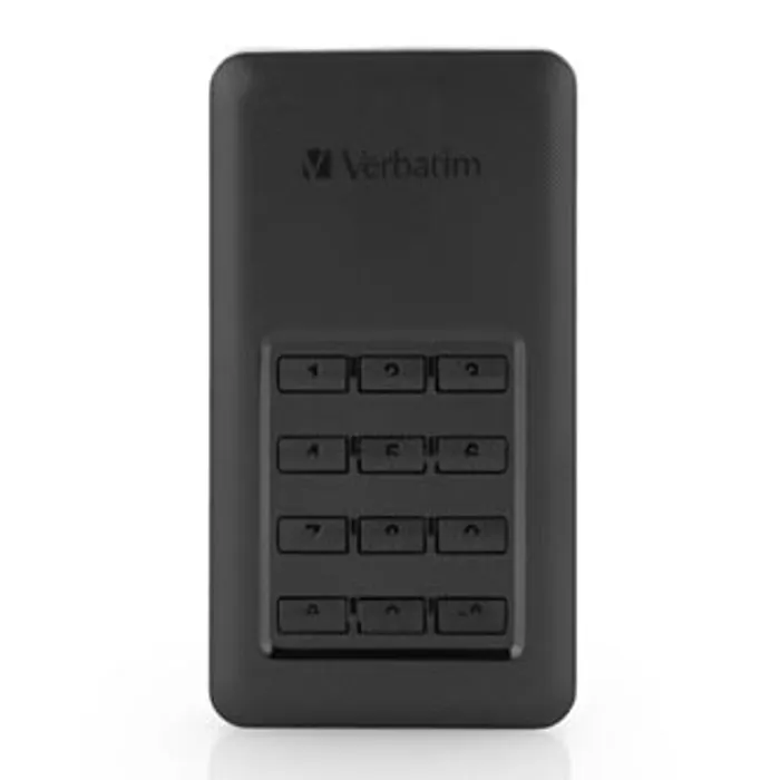 Hauptbild des Produkts Externí disk SSD Verbatim USB 3.0 (3.2 Gen 1), 256GB, Store N Go Secure, 53402 černý, šif