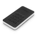 Externe Festplatte SSD Verbatim USB 3.0 (3.2 Gen 1), 256GB, Store N Go Secure, 53402, DSGVO