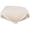 Weiteres Produktbild Extra hohes quadratisches BOHO-Kissen, beige 70 x 70 cm