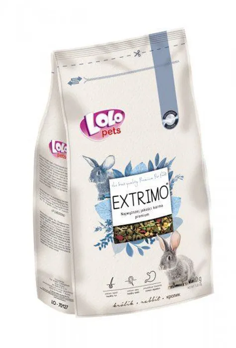 Hauptbild des Produkts EXTRIMO kompletní krmivo pro králíky v sáčku se zipem 750 g