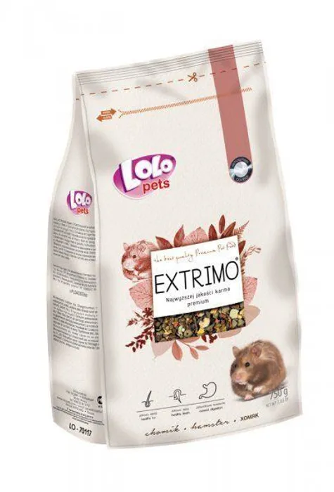 Hauptbild des Produkts EXTRIMO kompletní krmivo pro křečky v sáčku se zipem 750 g