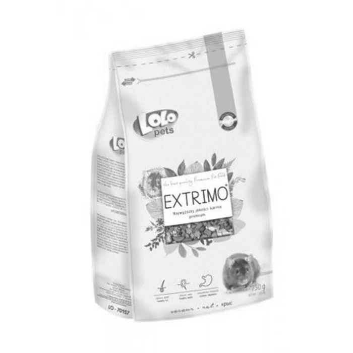 Hauptbild des Produkts EXTRIMO kompletní krmivo pro potkany v sáčku se zipem 750 g