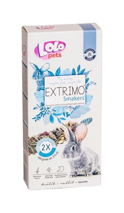 Hauptbild des Produkts EXTRIMO SMAKERS tyčinky pro králíky 2ks/100 g