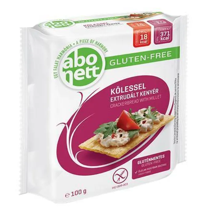 Hauptbild des Produkts Extrudovaný chléb, 100g, proso, bezlepkový, ABONETT