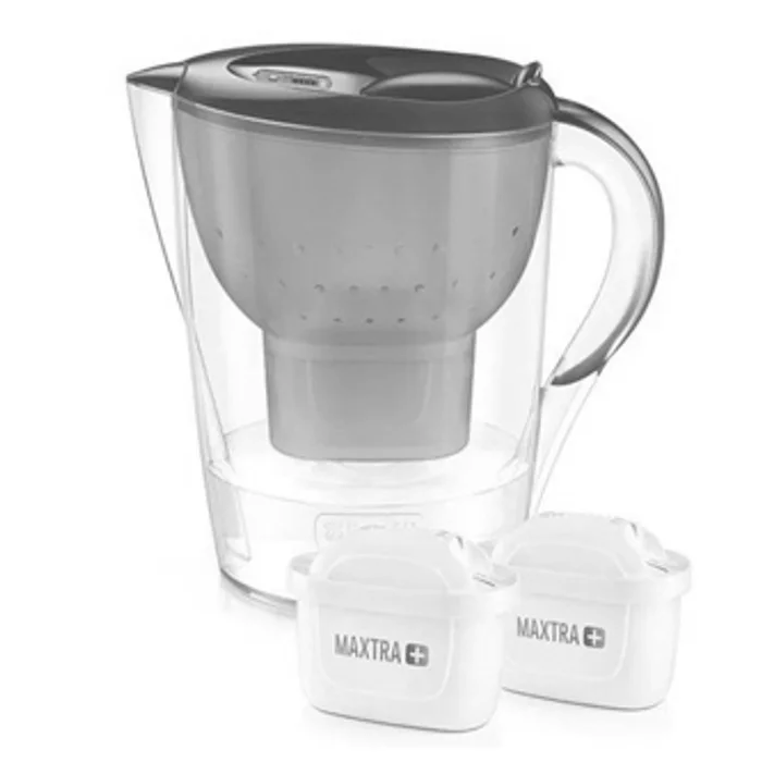 Hauptbild des Produkts Filtrační konvice (set) Marella XL, modrá, sklo, 3.5l, vč. 2 filtrů, Brita