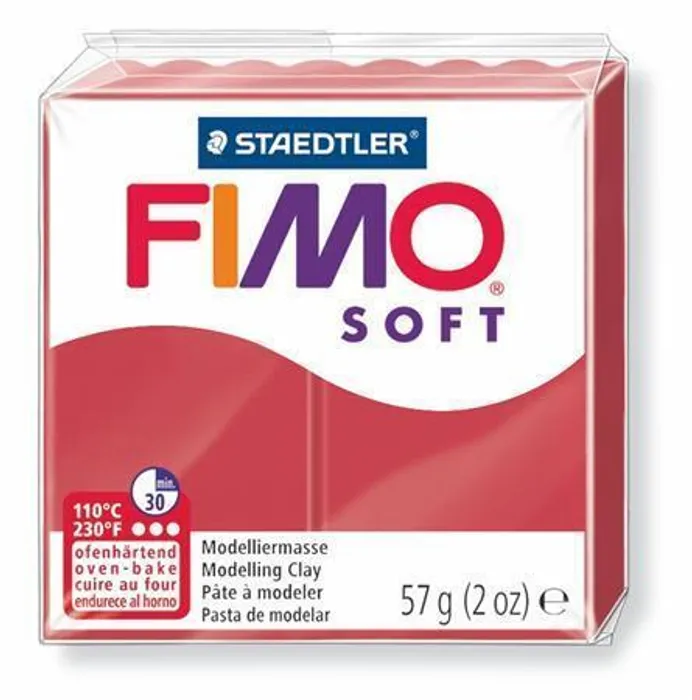 Hauptbild des Produkts FIMO® soft 8020 56g tmavě červená
