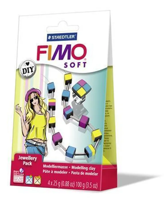 Hauptbild des Produkts FIMO® Soft DIY šperková sada KOSTKY