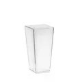 Weiteres Produktbild Fingerfood-Becher (PS) eckig glasklar 40 x 40 x 82 mm 85ml [40 St.]