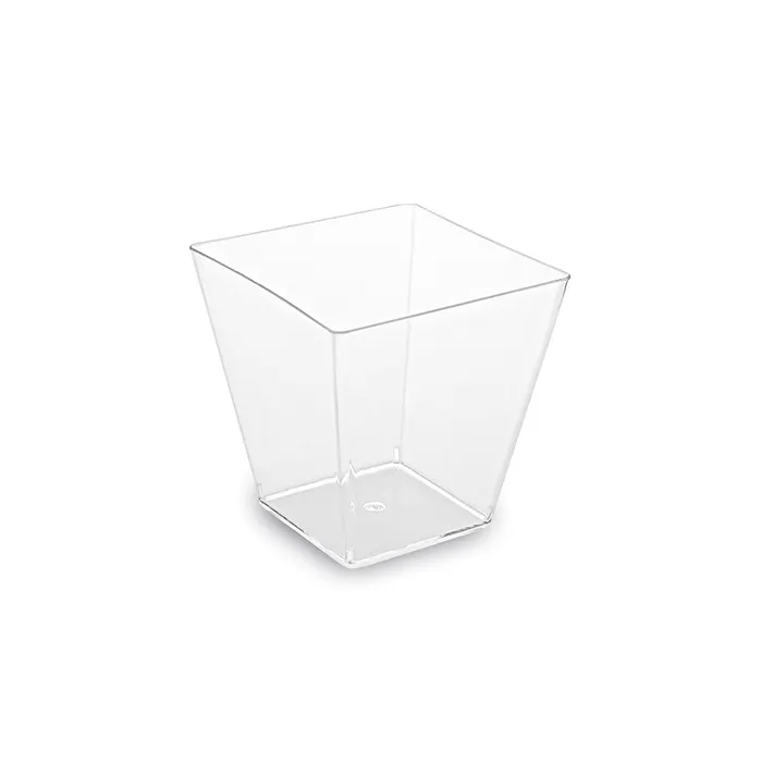 Hauptbild des Produkts Fingerfood kelímek hranatý, čirý 5,0 x 5,0 x 4,5 cm - 60 ml [50 ks]