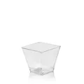 Weiteres Produktbild Fingerfood-Becher (PS) eckig glasklar 59 x 59 x 54 mm 100ml [50 St.]