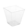 Weiteres Produktbild Fingerfood-Becher (PS) eckig glasklar 72 x 72 x 72 mm 230ml [20 St.]