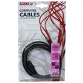 Weiteres Produktbild FireWire Kabel IEEE 1394, IEEE 1394 (6pin) M- IEEE 1394 (4pin) M, 2m, schwarz, Logo, Blister
