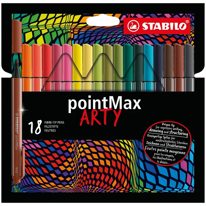 Hauptbild des Produkts Fix STABILO pointMax 18 ksu "ARTY"