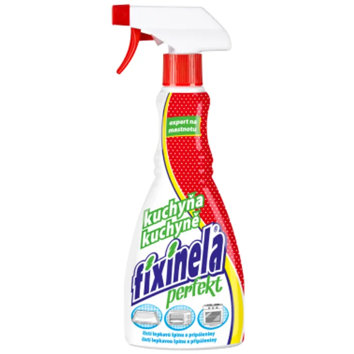 Hauptbild des Produkts Fixinela Perfekt Kuchyně tekutý prostředek na mytí kuchyně rozprašovač 500 ml
