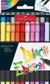 Weiteres Produktbild Fixy Faber-Castell Black Edition Brush 20 barev