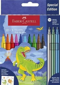 Faber-Castell Dinosaurier-Marker, 13 Farben