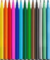 Faber-Castell Dinosaurier-Marker, 13 Farben