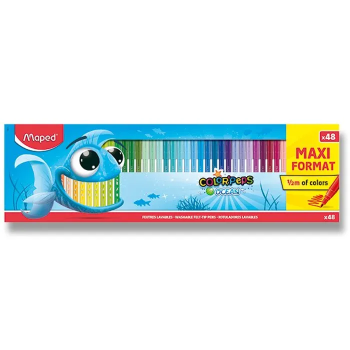 Hauptbild des Produkts Fixy Maped Color'Peps Ocean 48 barev