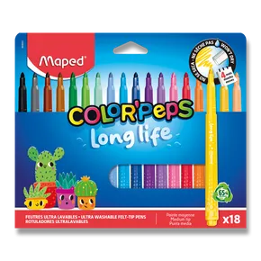 MAPED Long Life 2.0 Marker – 18 Stück