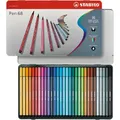 Weiteres Produktbild STABILO Pen 68 Filzstifte 30 Stk. Metallbox