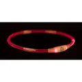 Weiteres Produktbild Blitzlichtring USB, Blitzhalsband, rot S-M: 40 cm/ 8 mm
