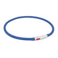 Weiteres Produktbild Flash USB Leuchthalsband XS-XL 70 cm / 10 mm, - Königsblau