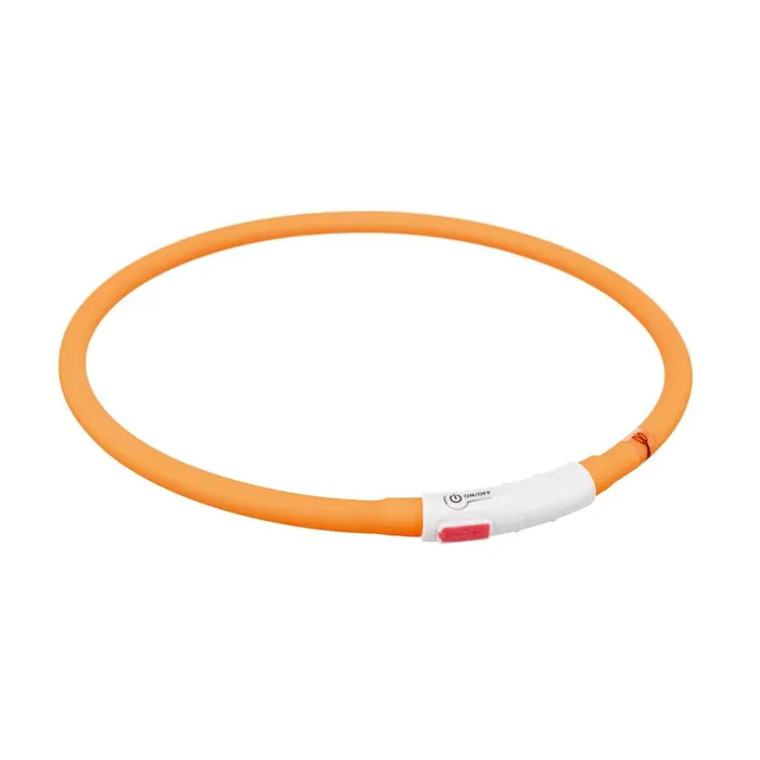 Hauptbild des Produkts Flash USB svítící obojek XS-XL 70 cm / 10 mm, - oranžová