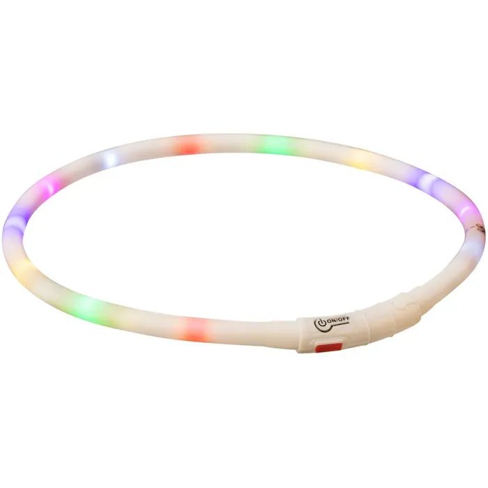 Hauptbild des Produkts Flash USB svítící silikonový obojek, XS-XL: 70 cm / 10 mm, multicolor