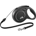 Flexi New Classic M Kordel 8 m, max. 20 kg, - schwarz